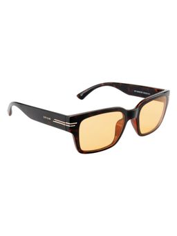 Opium Eyewear - Men UV Protection Square Orange Lens Sunglasses (52)