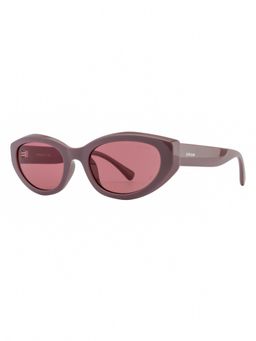 Opium Eyewear - Women UV Protection Cat Eye Purple Lens Sunglasses (54)
