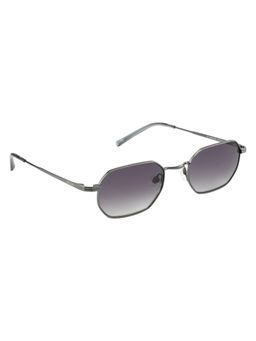 Opium Eyewear - Unisex UV Protection Hexagon Grey Lens Sunglasses (50)