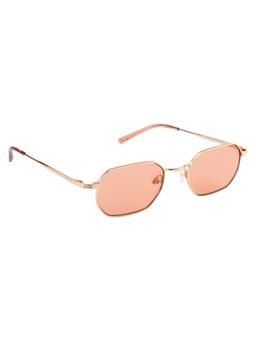 Opium Eyewear - Unisex UV Protection Hexagon Pink Lens Sunglasses (50)