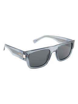 Opium Eyewear - Men Polarised & UV Protection Rectangle Grey Lens Sunglasses (54)