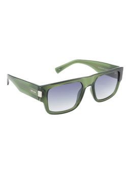 Opium Eyewear - Men UV Protection Rectangle Grey Lens Sunglasses (54)