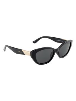 Opium Eyewear - Women Polarised & UV Protection Cat Eye Grey Lens Sunglasses (54)