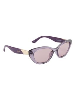 Opium Eyewear - Women UV Protection Cat Eye Pink Lens Sunglasses (54)