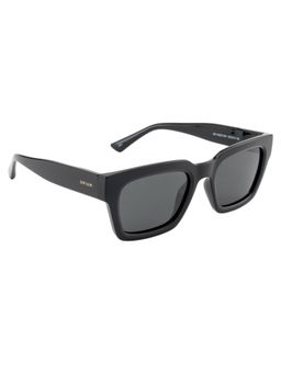 Opium Eyewear - Men Polarised & UV Protection Square Grey Lens Sunglasses (52)