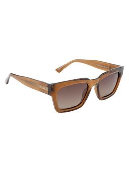 Opium Eyewear - Men Polarised & UV Protection Square Brown Lens Sunglasses (52)