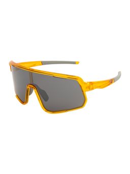 Opium Eyewear - Men UV Protection Shield Orange Lens Sunglasses (137)