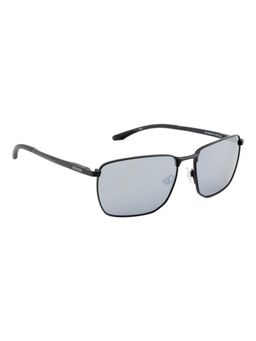 Opium Eyewear - Men UV Protection Rectangular Grey Lens Sunglasses (58)