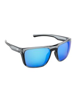 Opium Eyewear - Men UV Protection Sports Blue Lens Sunglasses (58)