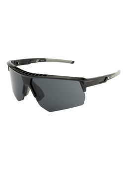Opium Eyewear - Men UV Protection Shield Grey Lens Sunglasses (75)