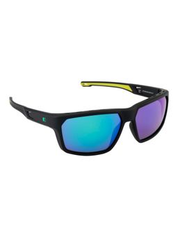 Opium Eyewear - Men UV Protection Sports Blue Lens Sunglasses (62)