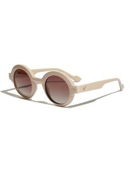 Vintage - Unisex Single C4 Polarised & UV Protection Brown Lens Sunglasses (45)