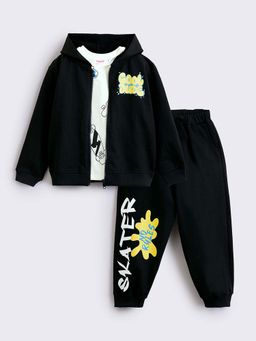 Hopscotch - Terry Jacket, Joggers and T-Shirt (Set of 3)
