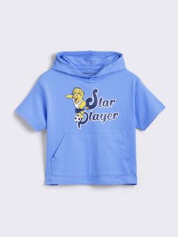 Hopscotch - Pure Cotton Text Print T-shirt