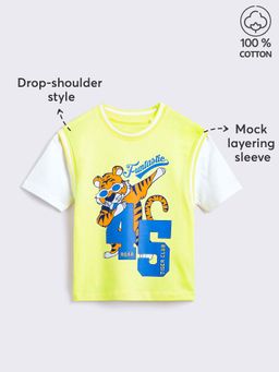 Hopscotch - Pure Cotton Graphic T-Shirt