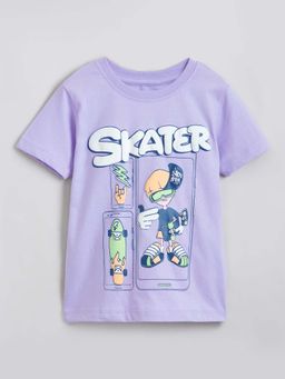 Hopscotch - Pure Cotton Puff Print T-shirt