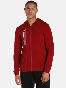 Puma - Mens Fz 4 Mens Red Hoodie