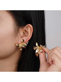 VIEN - Gold Anti-Tarnish Gold Plated Stud Earrings