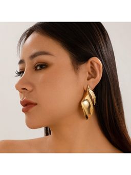 VIEN - Gold Anti-Tarnish Gold Plated Stud Earrings
