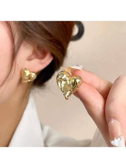 VIEN - Gold Anti-Tarnish Gold Plated Stud Earrings