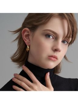 VIEN - Gold Anti-Tarnish Gold Plated Stud Earrings