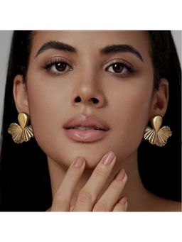 VIEN - Gold Anti-Tarnish Gold Plated Stud Earrings
