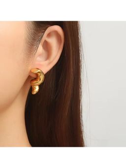 VIEN - Gold Anti-Tarnish Gold Plated Stud Earrings