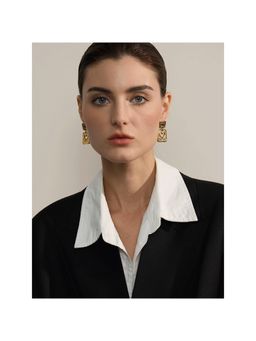 VIEN - Gold Anti-Tarnish Gold Plated Stud Earrings