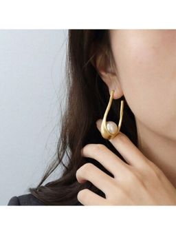 VIEN - Gold Anti-Tarnish Gold Plated Stud Earrings