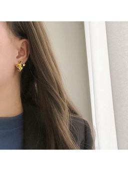 VIEN - Gold Anti-Tarnish Gold Plated Stud Earrings