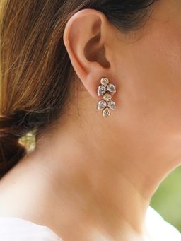 Kraft Smiths - Two Toned Victorian Earrings