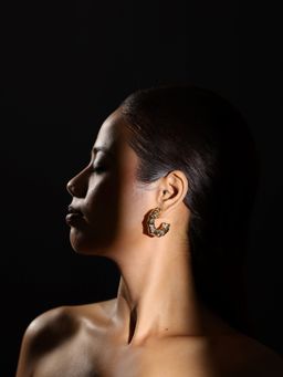 The Bling Girll - Classic Gold-Plated Hoop Earrings