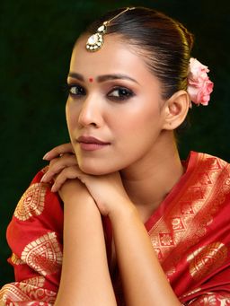 Ruby Raang Studio - Kundan Maang Tikka