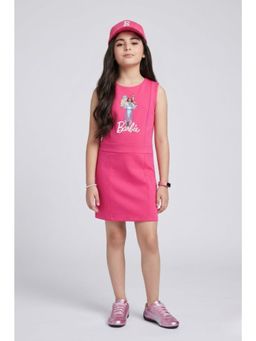 TINY GIRL - Barbie Hot Pink Sleeveless Casual Bodycon Dress