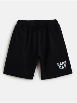 Campana - Boys 100% Cotton Jersey Shorts - Black