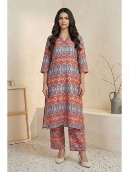 Aurelia - Womens Ethnic Motifs Straight Kurta with Pant