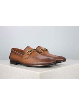 ATESBER - Tan Solid Formal Shoes