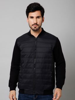 Cantabil - Men Casual Black Jacket