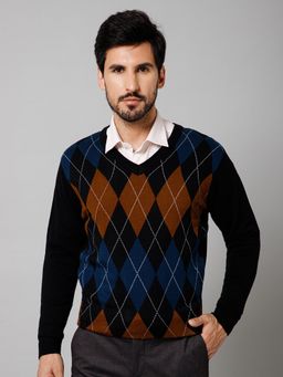Cantabil - Men Casual Black Sweater