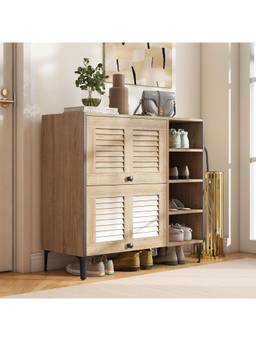 The Artment - Brown The Artment Rye Shoe Cabinet