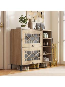 The Artment - Brown The Artment Rye Shoe Cabinet