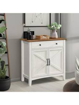 The Artment - White The Artment White barn Sideboard (1 Drawer + 2 Doors)