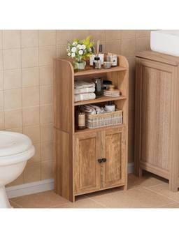 The Artment - Brown The Artment Brown Slot Freestanding Cabinet