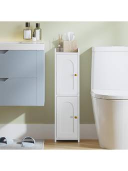 The Artment - White The Artment White Monaco Vanity Bathroom Pier