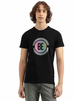 United Colors of Benetton - Regular Fit Crew Neck Graphic T-Shirt