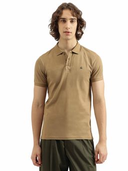 United Colors of Benetton - Regular Fit Polo Neck Solid T-Shirt