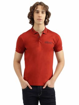 United Colors of Benetton - Regular Fit Polo Neck Solid T-Shirt