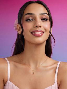 Zavya - My Universe Rose Gold Plated 925 Silver Necklace