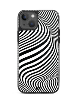 DailyObjects - Zebra Waves Stride 2.0 Case Cover For iPhone 13-6.1-inch