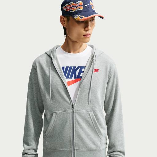 Nike Club - Men's Full-Zip French Terry Hoodie